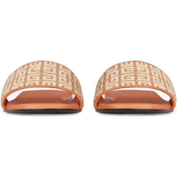 Givenchy 4G Raffia Slide Sandal - Picture 12 of 12